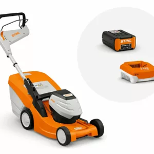 Tondeuse à gazon sans fil STIHL RMA 443 PV - set avec AP 200 S et AL 301-Neuf