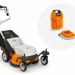 Tondeuse à gazon sans fil STIHL RMA 765 V, kit avec AR 3000 L + AL 501 - modèle 2025-Neuf