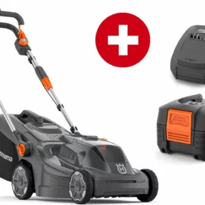 Tondeuse à gazon sans fil Husqvarna Aspire LC34-P4A avec batterie B72 et chargeur C70 - modèle 2025-Neuf