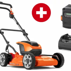 Tondeuse mulching sans fil Husqvarna LB 144i incl. B140 + C80 - modèle 2025-Neuf