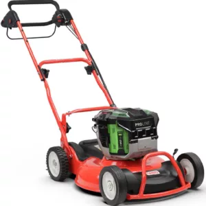 Tondeuse à gazon mulching sans fil Sabo avec roues motrices 53-PRO E M VARIO sans batterie ni chargeur - modèle 2025-Neuf
