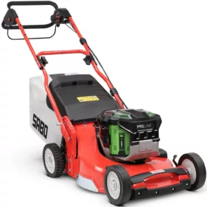 Tondeuse à gazon professionnelle sans fil Sabo avec roues motrices 54-PRO E VARIO sans batterie ni chargeur - modèle 204-Neuf