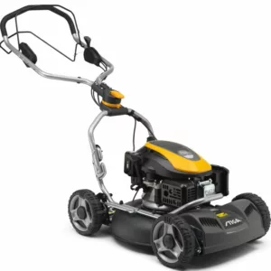 Tondeuse à gazon mulching thermique Stiga à roues motrices Multiclip 950 VE - modèle 2025 avec démarrage électrique-Neuf