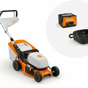 Tondeuse à gazon sans fil STIHL RMA 243, avec batterie AK 20 et chargeur AL 101 - modèle 2025-Neuf