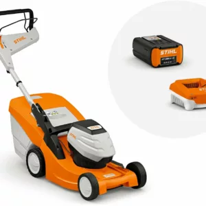 Tondeuse à gazon sans fil STIHL RMA 443 PV avec batterie AP 300 S et chargeur AL 301 modèle 2025-Neuf